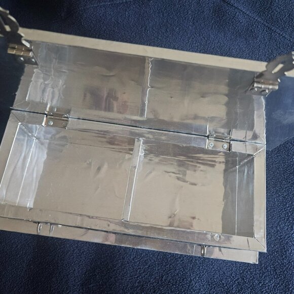 Handcrafted Wooden Dry Fruit Gift Box with Embossed Elephant Design, Decorative - Picture 9 of 14